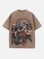 Bon Jovi Print Round Neck T-shirt