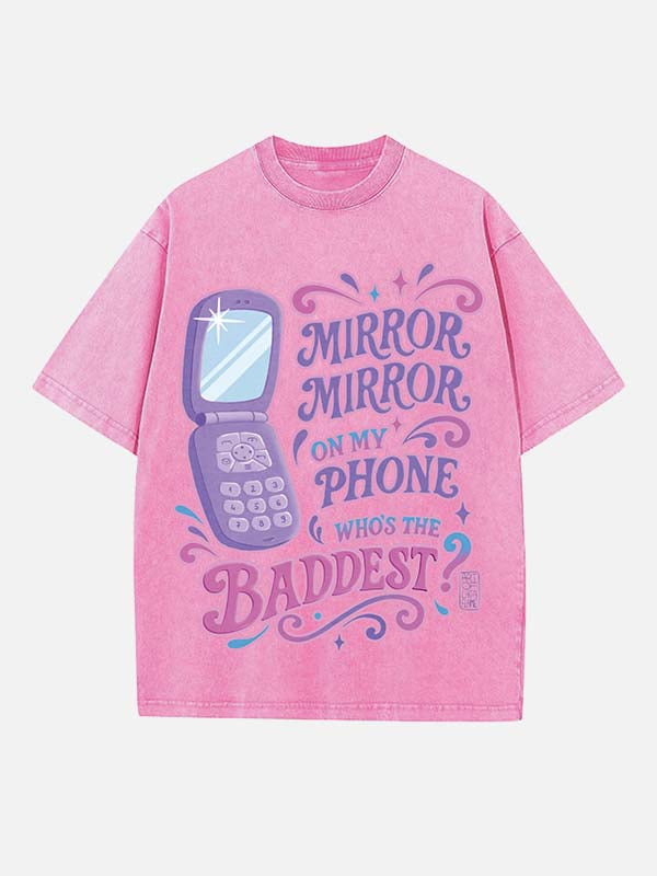 HUNTR/X Print Round Neck T-shirt