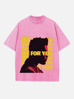 The Weeknd Print Round Neck T-shirt