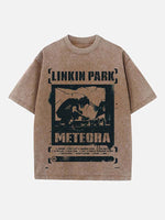 Linkin Park Print Round Neck T-shirt