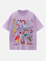 Karol G Print Round Neck T-shirt