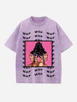 Cardi B Print Round Neck T-shirt