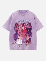 KATSEYE Print Round Neck T-shirt