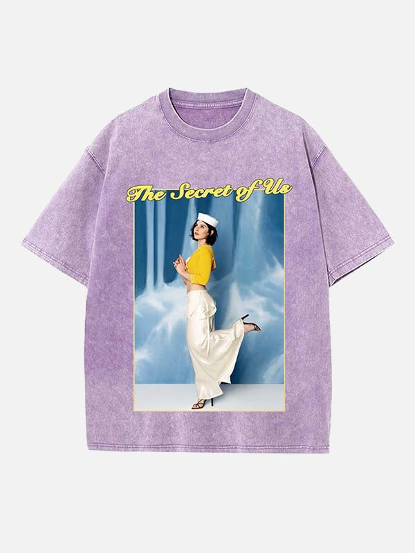 Gracie Abrams Print Round Neck T-shirt