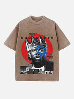 Kendrick Lamar Print Round Neck T-shirt