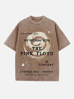 Pink Floyd Print Round Neck T-shirt