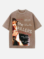 The Killers Print Round Neck T-shirt