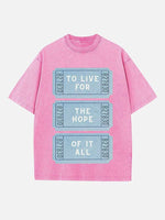 Taylor Swift Print Round Neck T-shirt