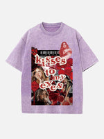 Tate McRae Print Round Neck T-shirt