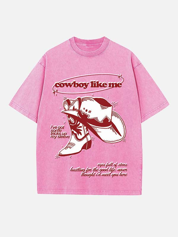 Taylor Swift Print Round Neck T-shirt