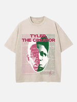 Tyler, The Creator Print Round Neck T-shirt