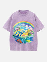 Zara Larsson Print Round Neck T-shirt