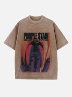 Red Hot Chili Peppers Print Round Neck T-shirt