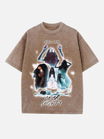 Madison Beer Print Round Neck T-shirt
