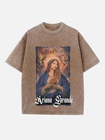 Ariana Grande Print Round Neck T-shirt