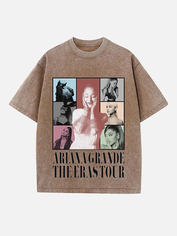 Ariana Grande Print Round Neck T-shirt