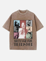 Ariana Grande Print Round Neck T-shirt