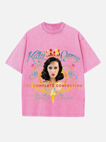 Katy Perry Print Round Neck T-shirt