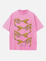 J Balvin Print Round Neck T-shirt