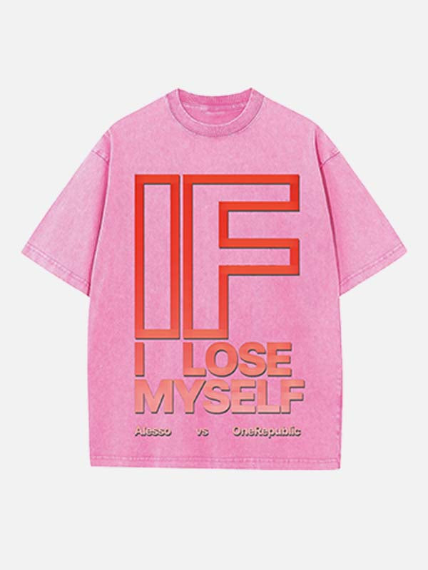 OneRepublic Print Round Neck T-shirt