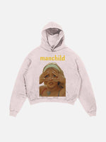 Sabrina Carpenter Print Slant Pockets Hoodie