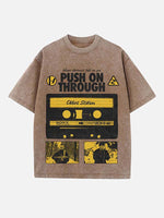 Twenty One Pilots Print Round Neck T-shirt