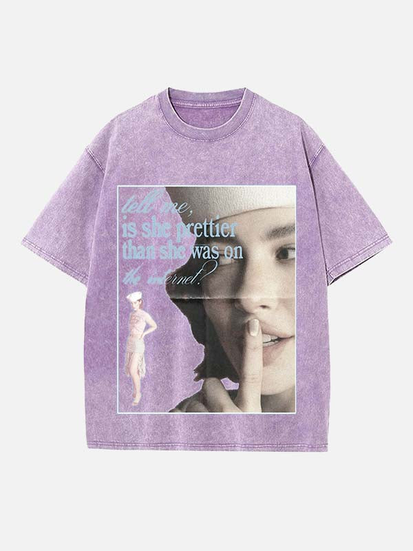 Gracie Abrams Print Round Neck T-shirt