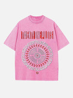 Twenty One Pilots Print Round Neck T-shirt