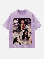 Olivia Rodrigo Print Round Neck T-shirt