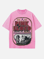 Pink Floyd Print Round Neck T-shirt