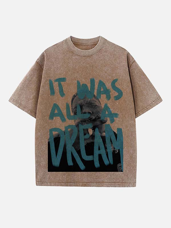 The Notorious B.I.G. Print Round Neck T-shirt