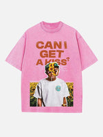 Tyler, The Creator Print Round Neck T-shirt