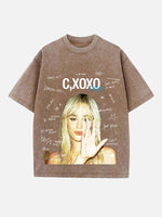 Camila Cabello Print Round Neck T-shirt
