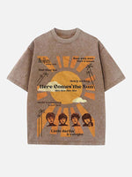 The Beatles Print Round Neck T-shirt