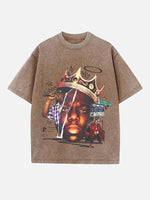 The Notorious B.I.G. Print Round Neck T-shirt