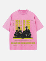 Twenty One Pilots Print Round Neck T-shirt