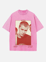 Justin Bieber Print Round Neck T-shirt
