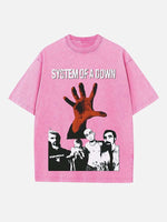 System of a Down Print Round Neck T-shirt