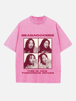 Beabadoobee Print Round Neck T-shirt
