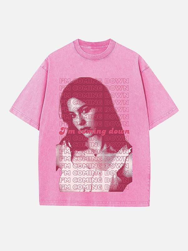 Gracie Abrams Print Round Neck T-shirt