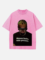 J Balvin Print Round Neck T-shirt