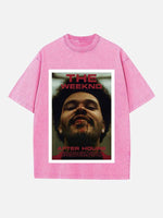 The Weeknd Print Round Neck T-shirt