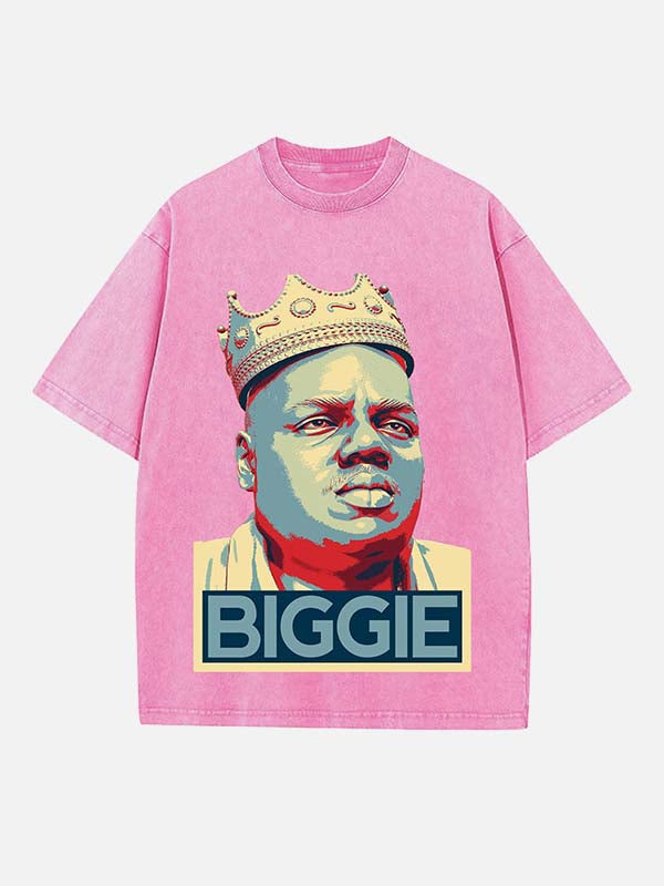 The Notorious B.I.G. Print Round Neck T-shirt