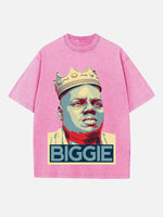 The Notorious B.I.G. Print Round Neck T-shirt