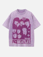 The Beatles Print Round Neck T-shirt