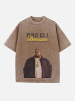 The Notorious B.I.G. Print Round Neck T-shirt
