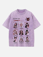 TWICE Print Round Neck T-shirt