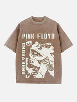 Pink Floyd Print Round Neck T-shirt