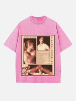 Ariana Grande Print Round Neck T-shirt