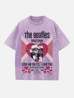 The Beatles Print Round Neck T-shirt